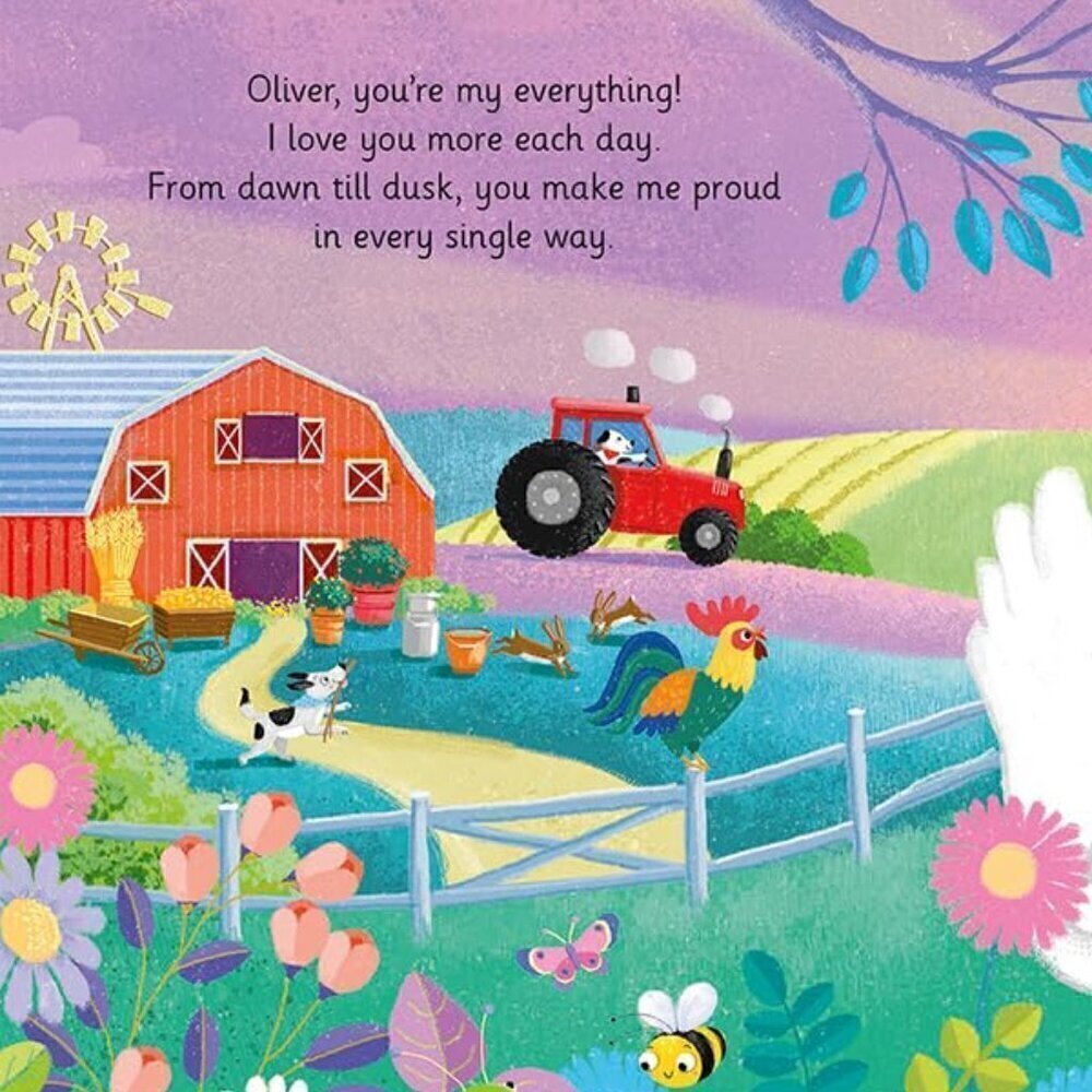Oliver I Love You, a Bushel and a Peck!: A Sweet Personalized Book for Kids - Picture 3 of 3